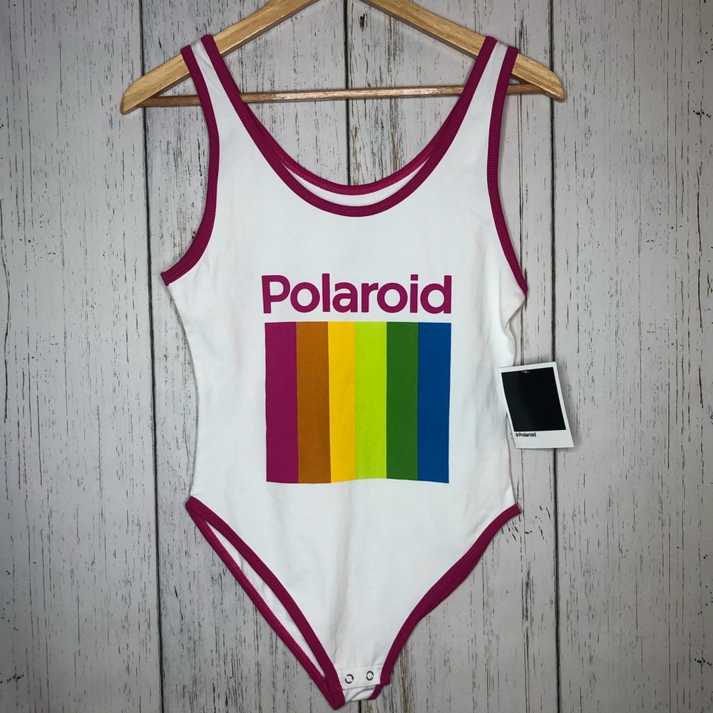 Polaroid logo Bodysuit